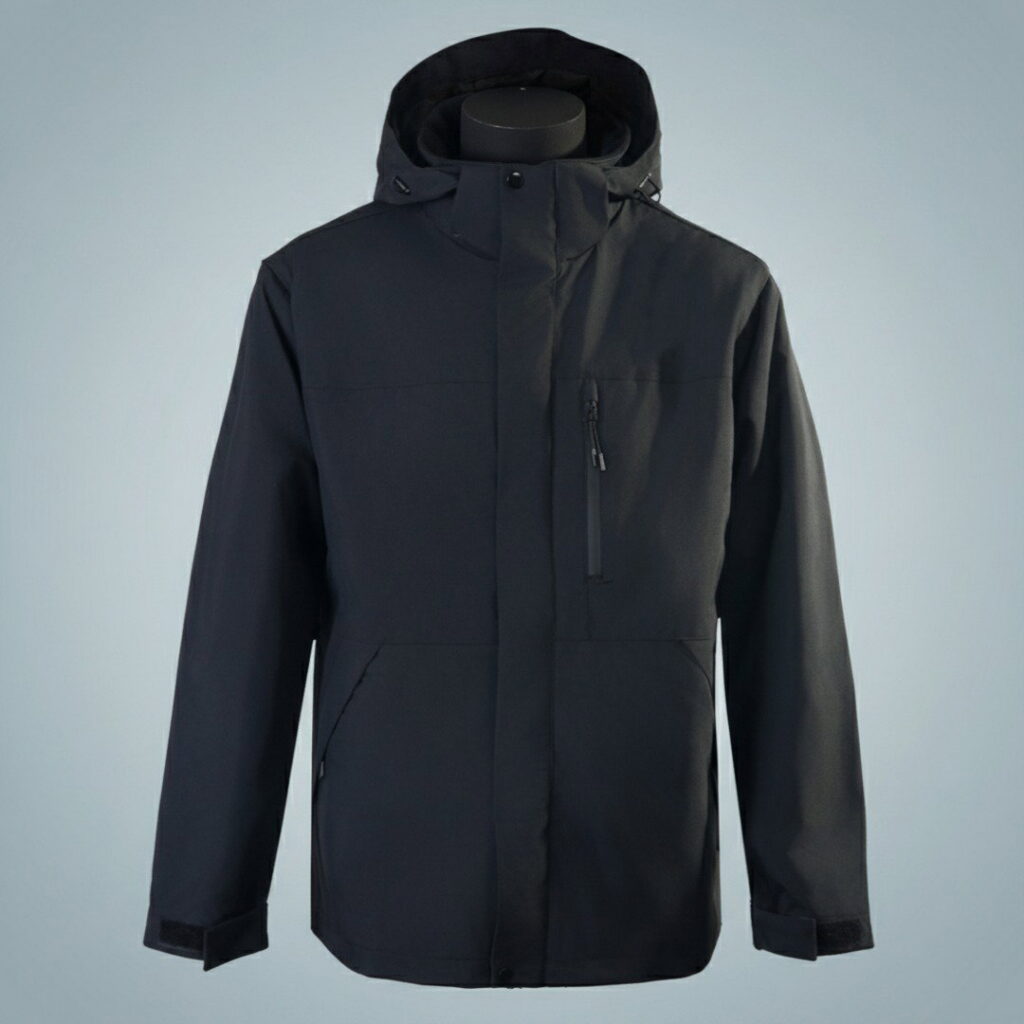 Hooded Jacket Black